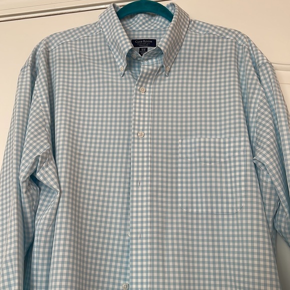 NWT Club Room regular fit shirt, size 17 1/2 - Picture 2 of 9